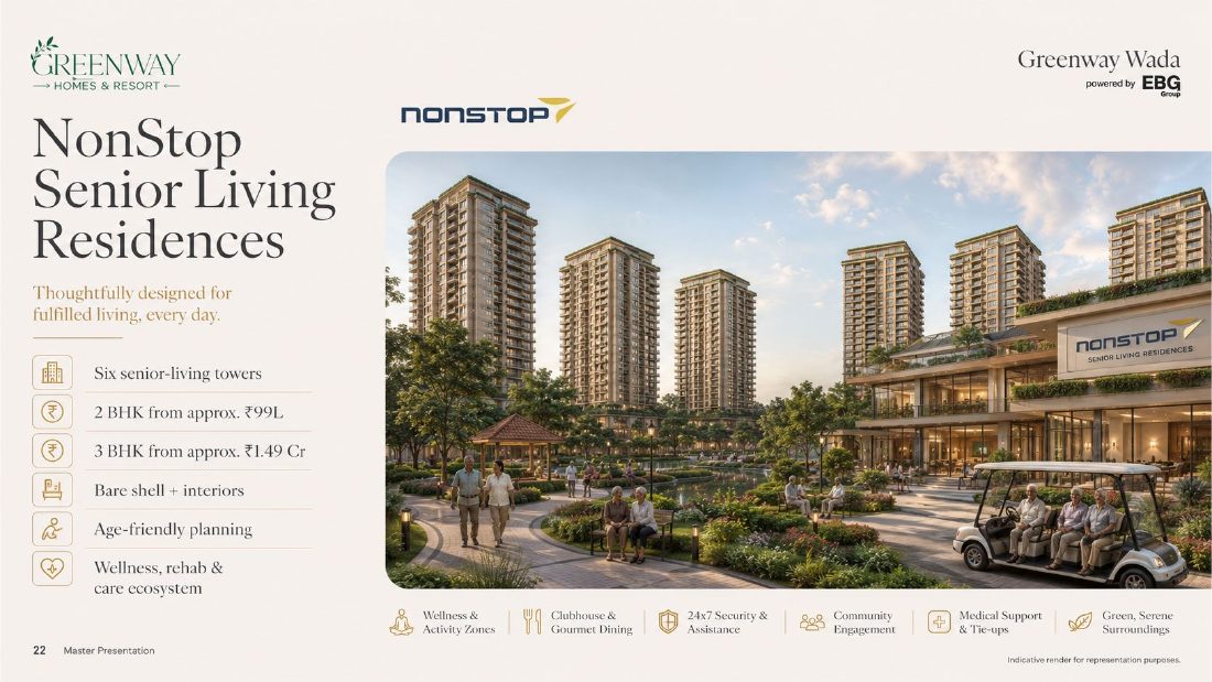 NonStop Senior Living — 2 BHK